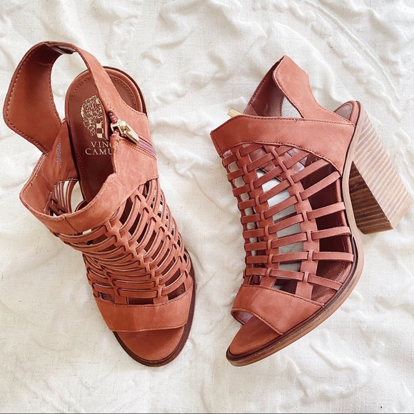 Vince Camuto Kessey Woven Leather Sandal NEW - Picture 7 of 10
